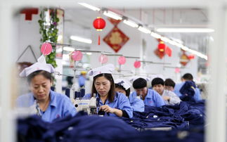 山東即墨出口服裝企業迎新年生產旺季